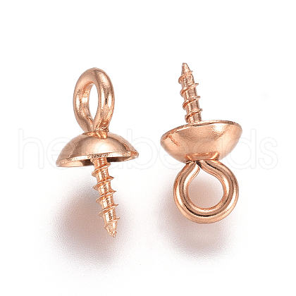 304 Stainless Steel Screw Eye Pin Peg Bails STAS-E484-49D-RG-1