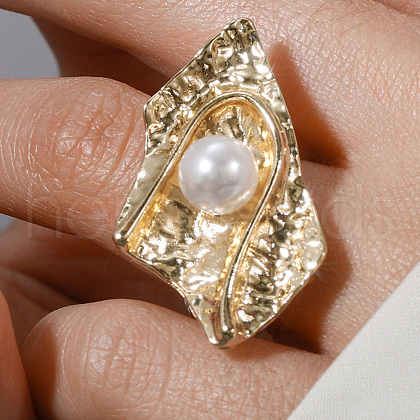 Geometric Abstract Zinc Alloy Ladies Adjustable Rings for Party Accessory Holiday Gift CX6330-3-1