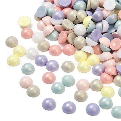 Opaque Acrylic Cabochons OACR-B031-44-12mm-1