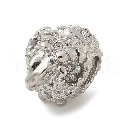 304 Stainless Steel European Beads STAS-S183-04B-P-1