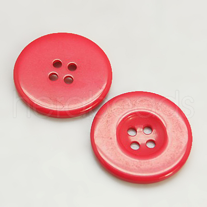 Resin Buttons RESI-D033-15mm-03-1
