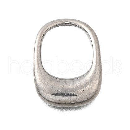 304 Stainless Steel Pendants STAS-Q362-02A-P-1