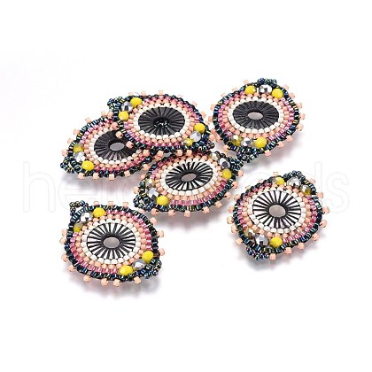 MIYUKI & TOHO Handmade Japanese Seed Beads Links SEED-A029-DA24-1