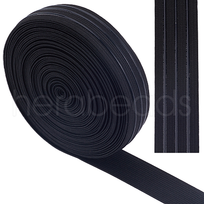 Gorgecraft 10 Yards Polyester Non-slip Elastic Cord EC-GF0001-39A-02-1