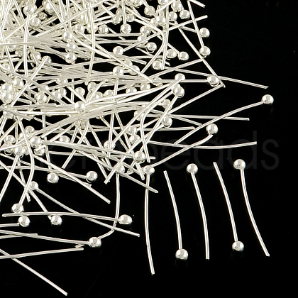 Brass Ball Head Pins KK-R020-01S-1