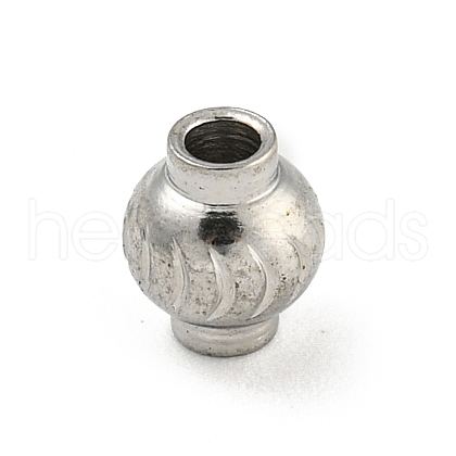 Non-Tarnish 304 Stainless Steel Beads STAS-A091-01C-P-1
