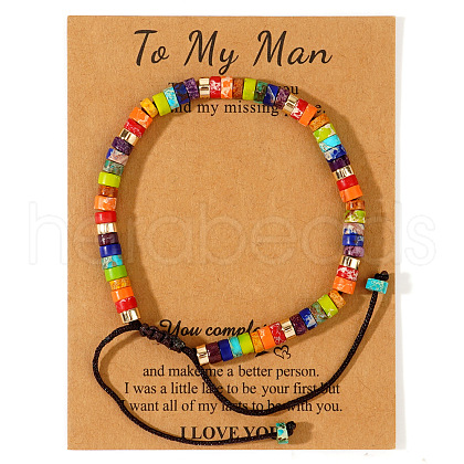 European and American Style Imperial Jasper Bracelet with Card AM5655-16-1