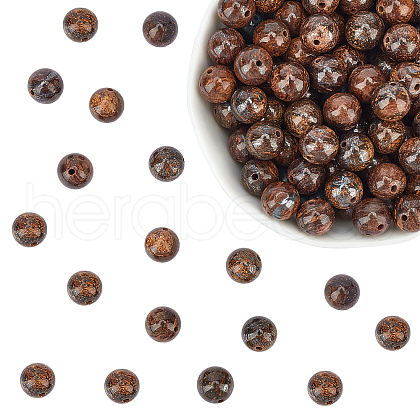 ARRICRAFT Natural Bronzite Bead Strands G-AR0002-36-1