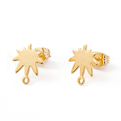 201 Stainless Steel Stud Earring Findings EJEW-A071-20G-1