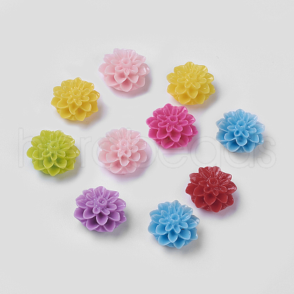 Resin Cabochons RB772Y-1