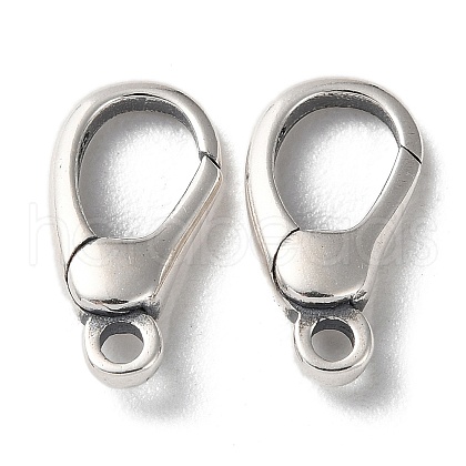 925 Thailand Sterling Silver Lobster Claw Clasps STER-D003-36P-1