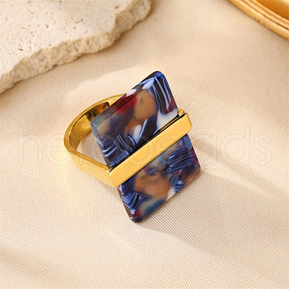 Rectangle Cellulose Acetate Ring WG72493-01-1