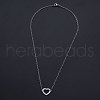 201 Stainless Steel Pendants Necklaces NJEW-S105-JN521-1-2