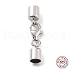 Anti-Tarnish 925 Sterling Silver Lobster Claw Clasps STER-P055-03G-P-1