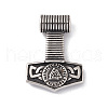 304 Stainless Steel Manual Polishing Pendants STAS-G267-20AS-1