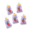 Opaque Resin Pendants RESI-G032-B05-1