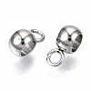 Tarnish Resistant 201 Stainless Steel Tube Bails STAS-S117-006-3