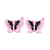 Spray Painted Alloy Pendants PALLOY-K001-37-2