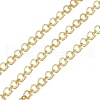 Brass Circle Ring Link Chains CHC-P010-07G-1