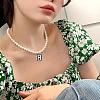 PVC Figure Pendant Plastic Pearl Round Beaded Necklaces for Women Men FS-WGF80DD-06-2