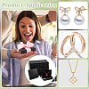 Lichee Textured Cardboard Jewelry Boxes CON-WH0089-100-6