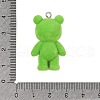Flocky Resin Pendants RESI-S06-02-3