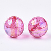 Transparent Acrylic Beads X-TACR-T006-01A-06-2