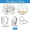 SOFPLATE 304 Stainless Steel Leverback Earring Findings STAS-SP0001-03A-2