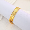 Brass Saint Benedict Coin Link Bracelets for Women TD6981-1