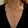 Real 18K Gold Plated Stainless Steel Pendant Necklaces CP2918-4-1