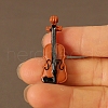 4Pcs Resin Musical Instrument Miniature Ornaments PW-WGAE24E-01-3
