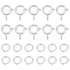   20Pcs 925 Sterling Silver Spring Ring Clasps STER-PH0001-33A-1