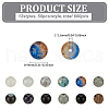 600Pcs 12 Styles Baking Painted Glass Round Bead Set DIY-FG0006-71-2