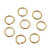 Brass Open Jump Rings KK-XCP0001-99C-1