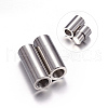 DanLingJewelry 304 Stainless Steel Magnetic Clasps STAS-DL0001-04P-1