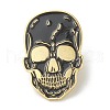 Alloy Enamel Brooches JEWB-G009-11G-1