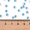 6/0 Transparent Inside Colours Glass Seed Round Beads SEED-N006-004D-4