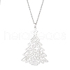 Non-Tarnish 201 Stainless Steel Pendants Necklace NJEW-JN04864-4