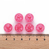 Transparent Crackle Acrylic Beads MACR-S373-66A-N09-5