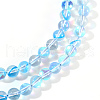 Synthetic Moonstone Beads Strands G-S283-8mm-16A-2