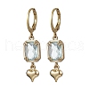 Glass Leverback Earrings EJEW-JE06397-03-2