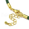 Nylon Cords Bracelet Makings Fit for Connector Charms AJEW-P116-02G-08-3
