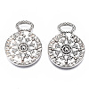 Tibetan Style Alloy Pendants TIBEP-N008-128-1