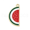 Alloy Enamel Pendants FIND-K020-21D-G-1