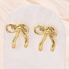 304 Stainless Steel Stud Earrings for Women EJEW-U052-10G-2