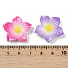 Opaque Resin Enamel Cabochons CRES-D308-07-4