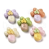 Opaque Resin Cabochons RESI-K027-27-2