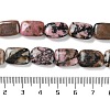 Natural Rhodonite Beads Strands G-K357-D09-01-5
