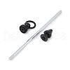 Alloy Bar Beadable Keychain for Jewelry Making DIY Crafts KEYC-A015-01EB-2