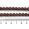 Synthetic Lava Rock Dyed Beads Strands G-H311-08A-02-5
